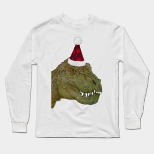 Christmas Dino Long Sleeve T-Shirt